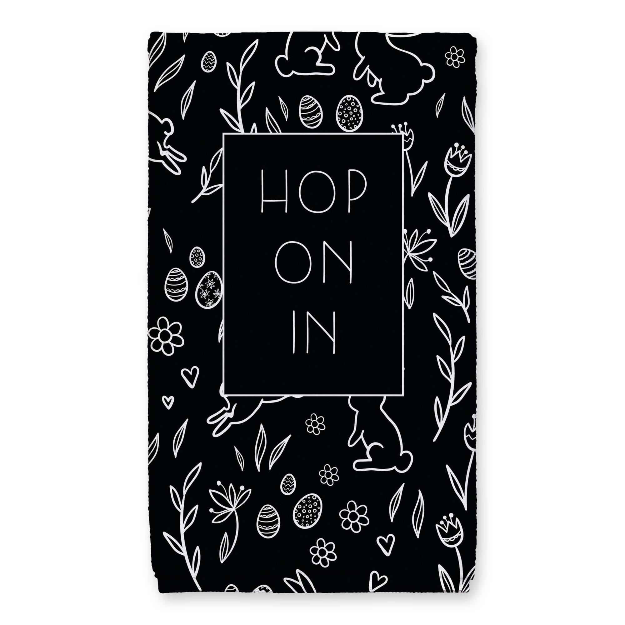 Hop On In Tea Towel - Set of 2